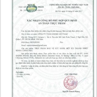 Sensacool_ bột sủi thanh nhiệt