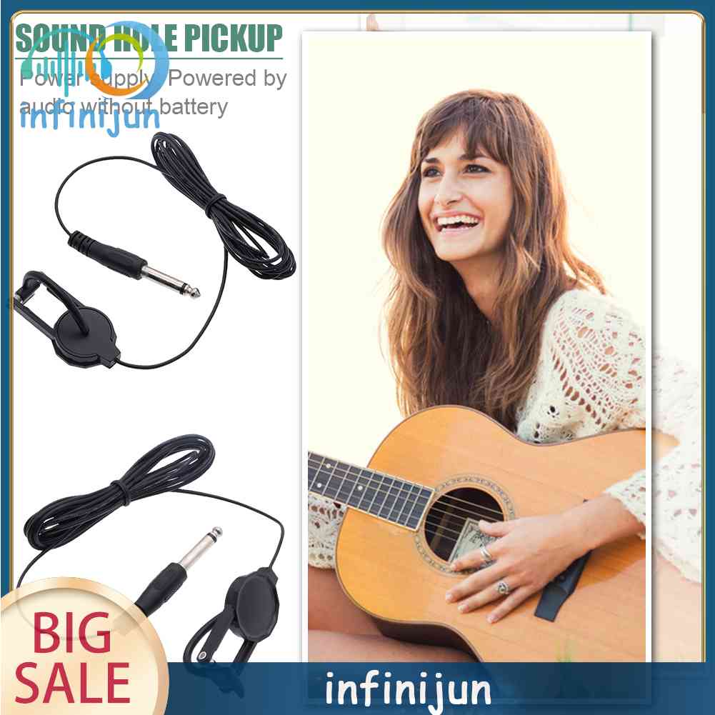 Bộ Pickup Có Kẹp Jd-01 Cho Đàn Guitar Acoustic/Ukulele/Violin