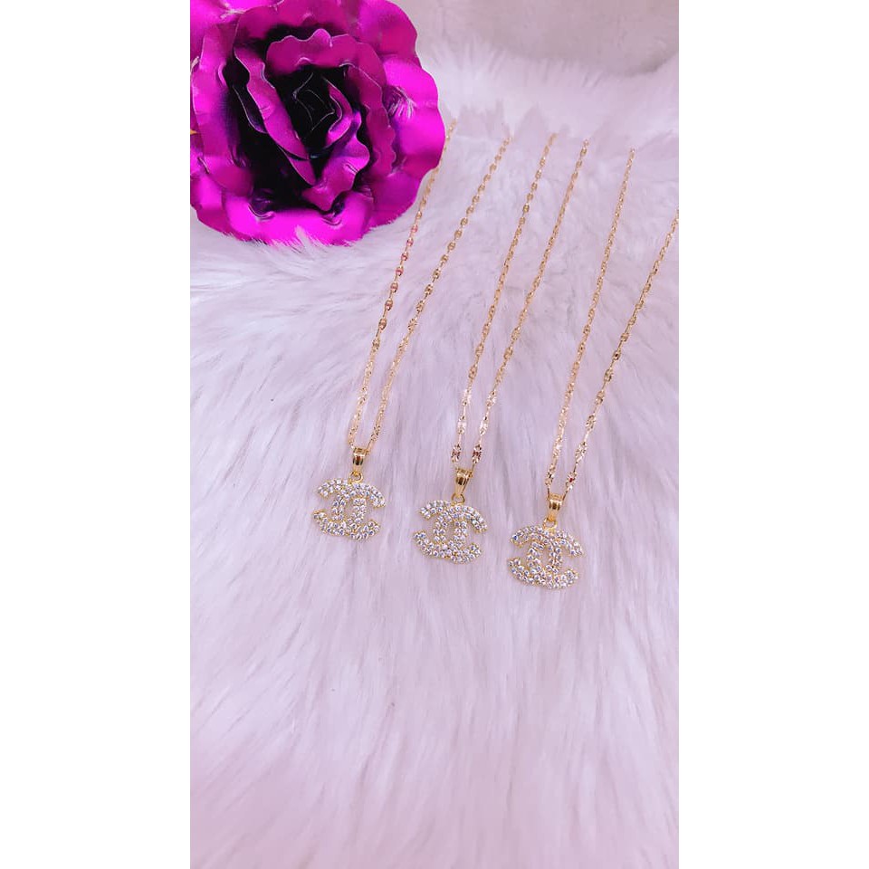 Dây chuyền nữ mạ vàng 18k mã DC02