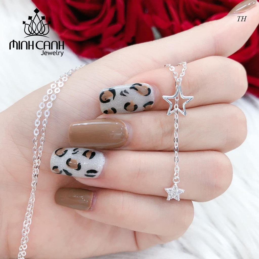 Dây Chuyền Bạc Ta Ngôi Sao Đôi - Minh Canh Jewelry