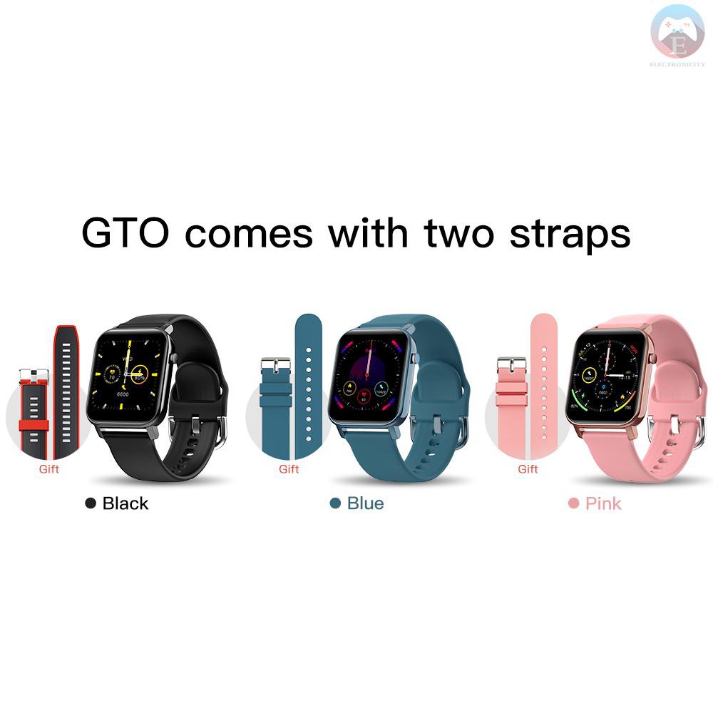 GTO Set Đồng Hồ Thông Minh Màn Hình Cảm Ứng 1.4 '' 31 Tương Thích Với Android / Ios Kèm Phụ Kiện