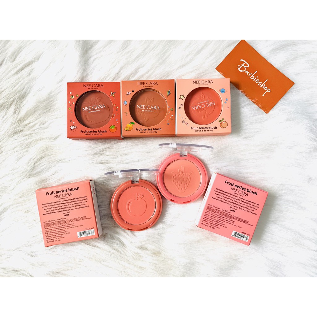 MÁ HỒNG NEE CARA FRUIT SERIES BLUSH