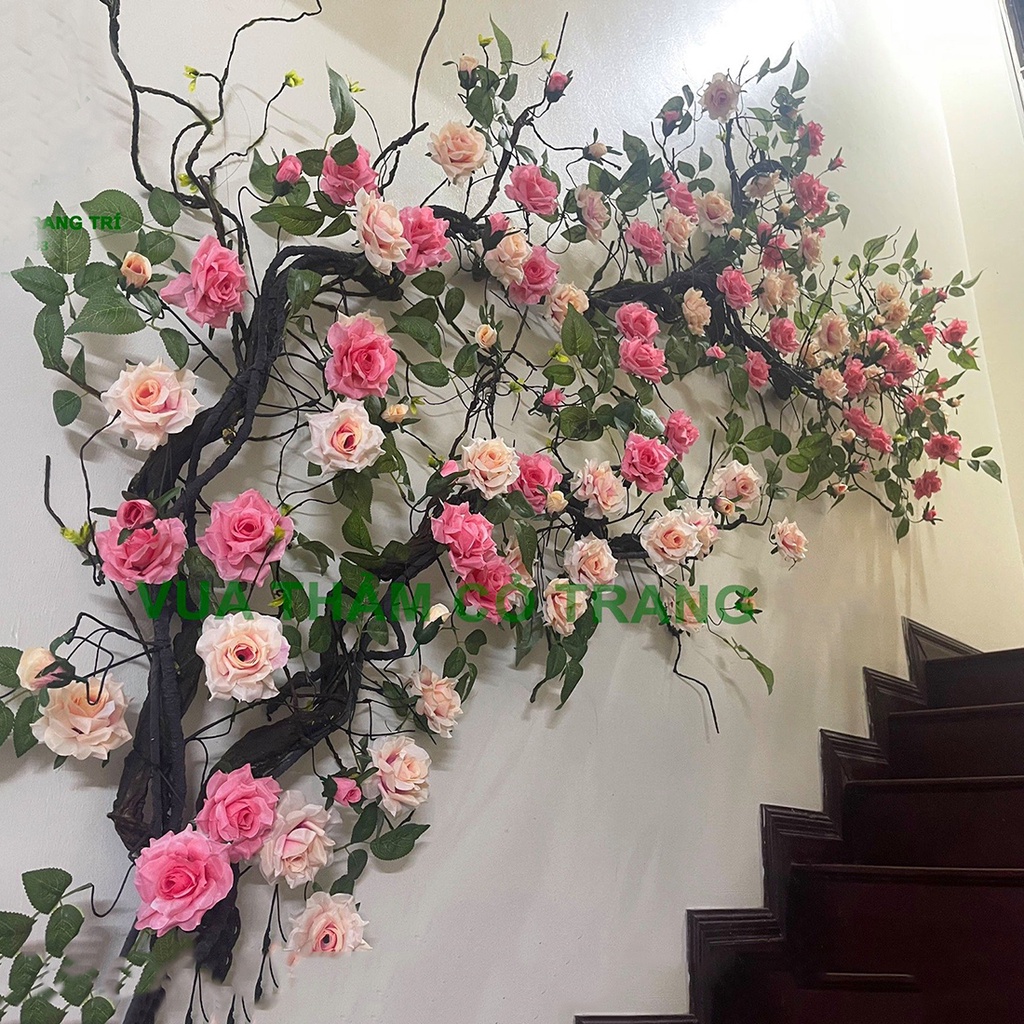 Cây Giả - Thân Cây Giả Trang Trí Nhà Cửa, Decor Quán Leo Tường
