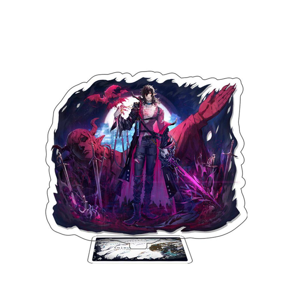 Giá Đỡ Trưng Bày Mô Hình Nhân Vật Arknights Bằng Acrylic Trong Suốt