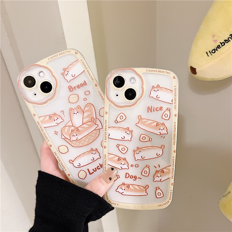 Ốp lưng iphone Ốp Điện Thoại Họa Tiết Hoa Và Mèo Hoạt Hình Cho iPhone 12 / 13Pro 11 Xr Xs 7 / 8PLUS Dinuo case