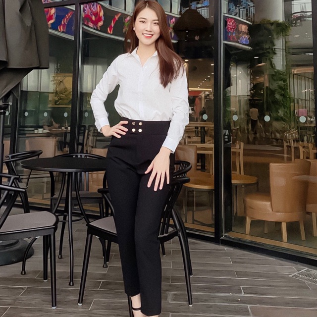 [Ảnh thật- có clip] Quần baggy 4 cúc cao cấp