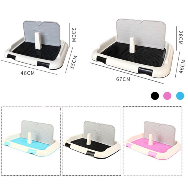 Khay vệ sinh cho chó đực size lớn