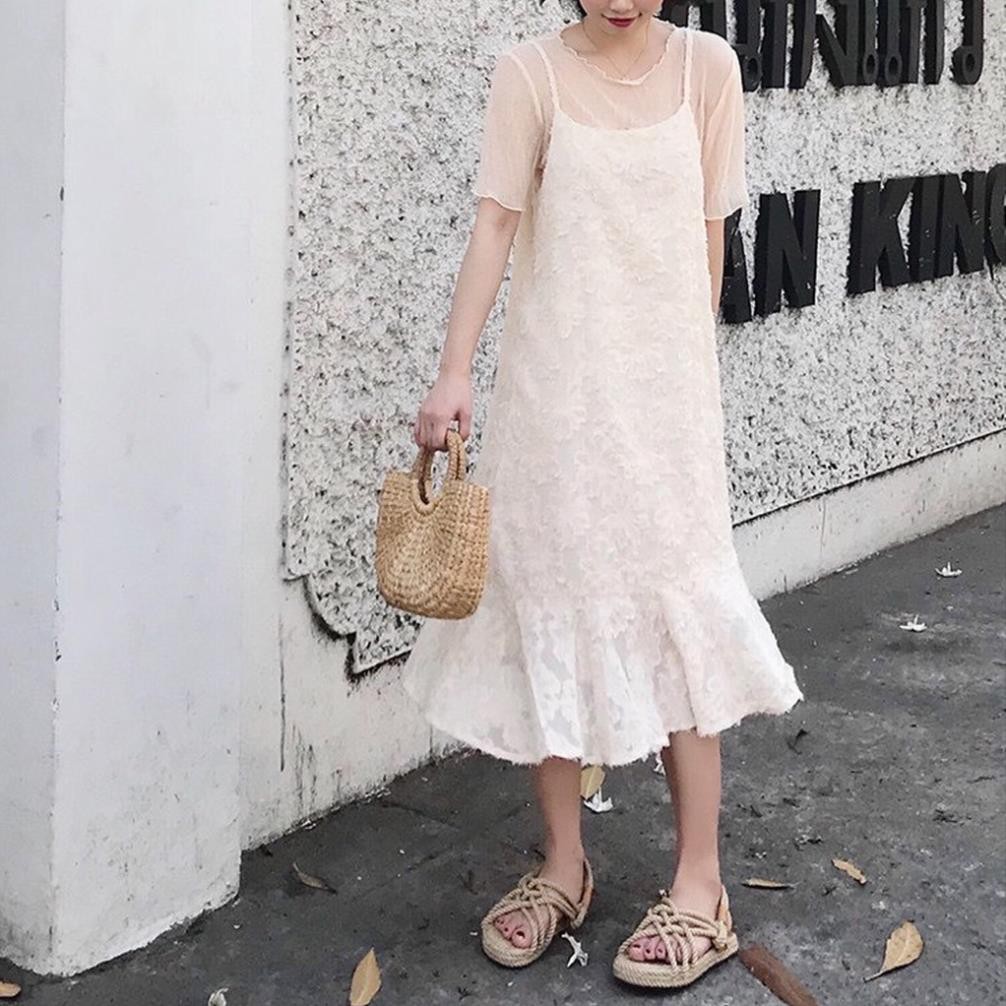 Set Áo thun và váy 2 dây, áo công sở nữ đẹp, hàng thiết kế đủ size, chất vải đẹp, phong cách trẻ trung, hiện đại . ཾ '