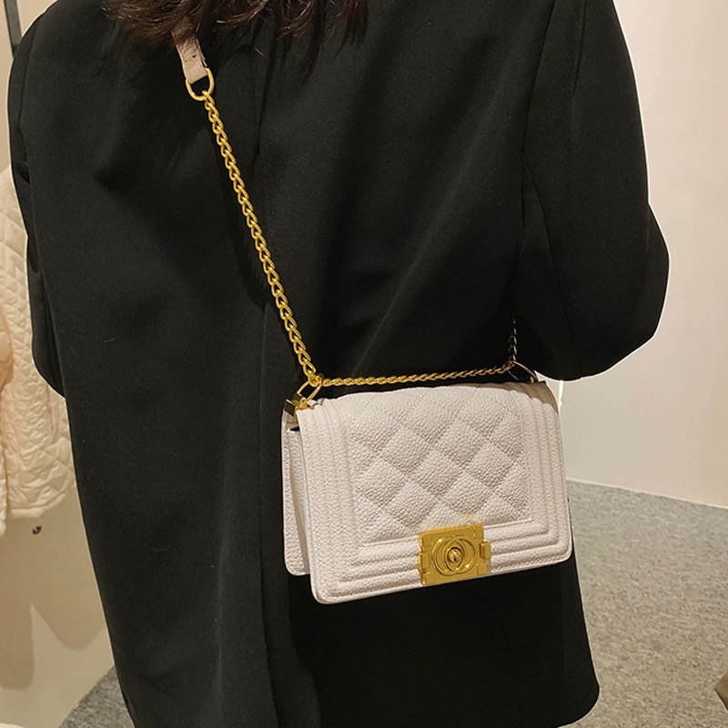 Túi Đeo Chéo Hình Vuông Cỡ Nhỏ Phong Cách Pháp Thời Trang Cho Nữ