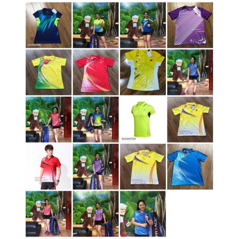 Áo cầu lông nam size L