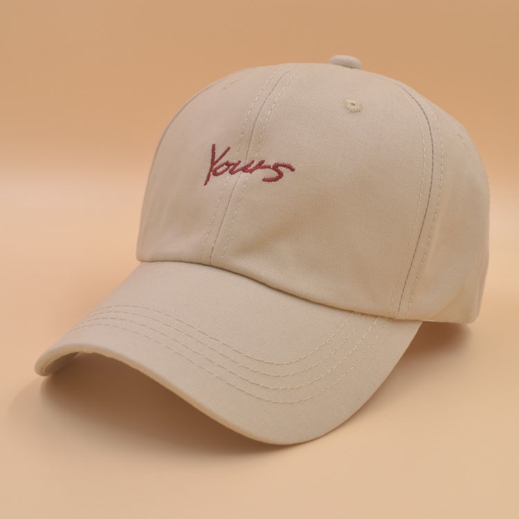 Mũ lưỡi trai thêu họa tiết phong cách đường phố dành cho nữ