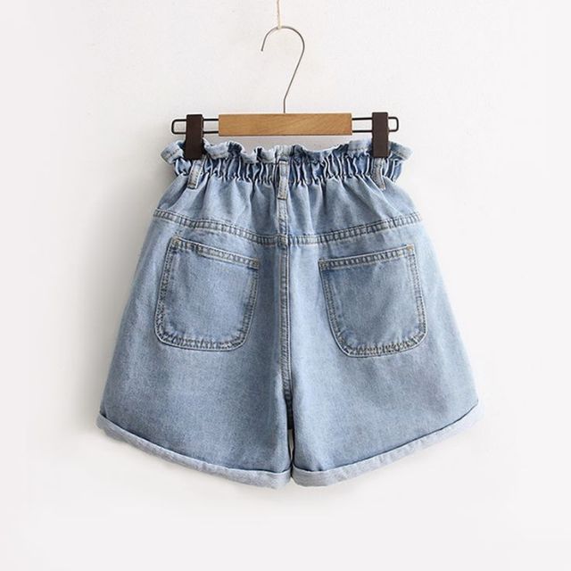 QUẦN ĐÙI JEAN LƯNG THUN | BigBuy360 - bigbuy360.vn