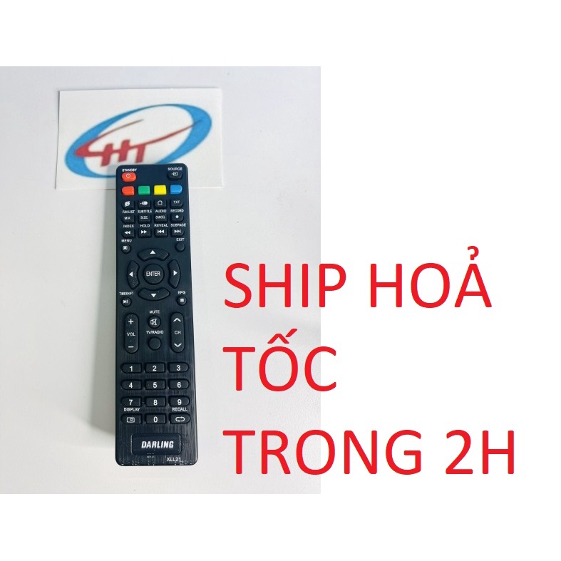 Remote điều khiển tivi DARLING, điều khiển TV DARLING các dòng tivi In