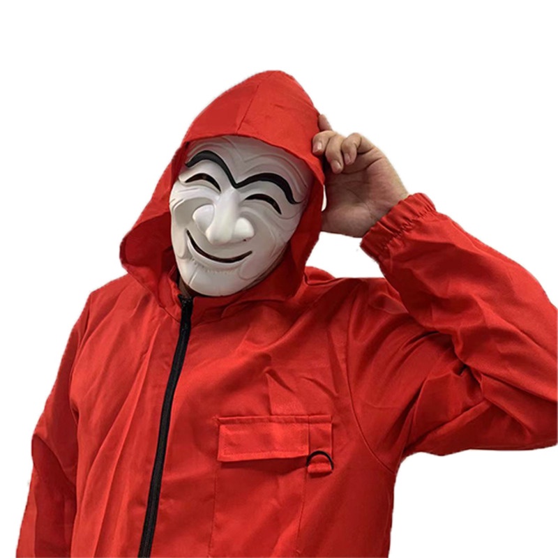 Trang Phục Hóa Trang Halloween La casa de papel Phong Cách Hàn Quốc Cho Người Lớn Và Trẻ Em