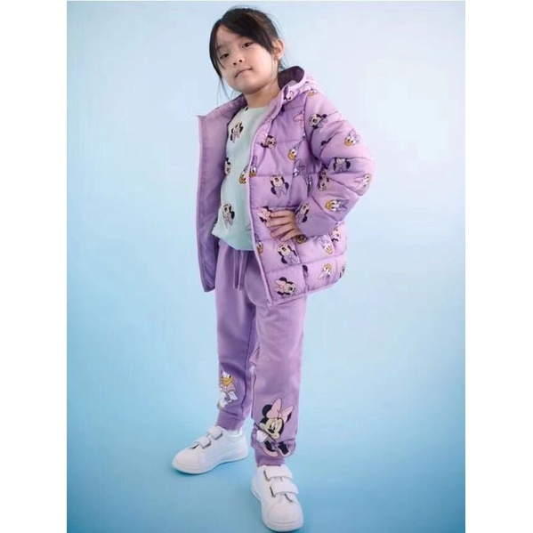 Áo phao tím Donald siêu nhẹ du xịn