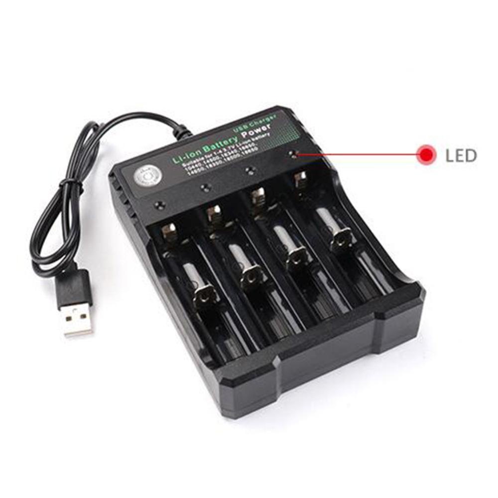 Bộ Sạc Pin Bốn Khe DIGIFOUNDER Cho 18650 18500 16340 14500 26650 B5C2