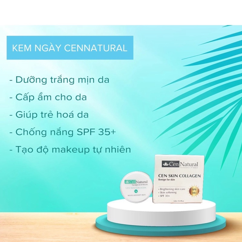 Kem Dưỡng Da Ban Ngày Kem Làm Sáng Da Kem Có Chóng Nắng  SPF30+ Cen Skin Collagen