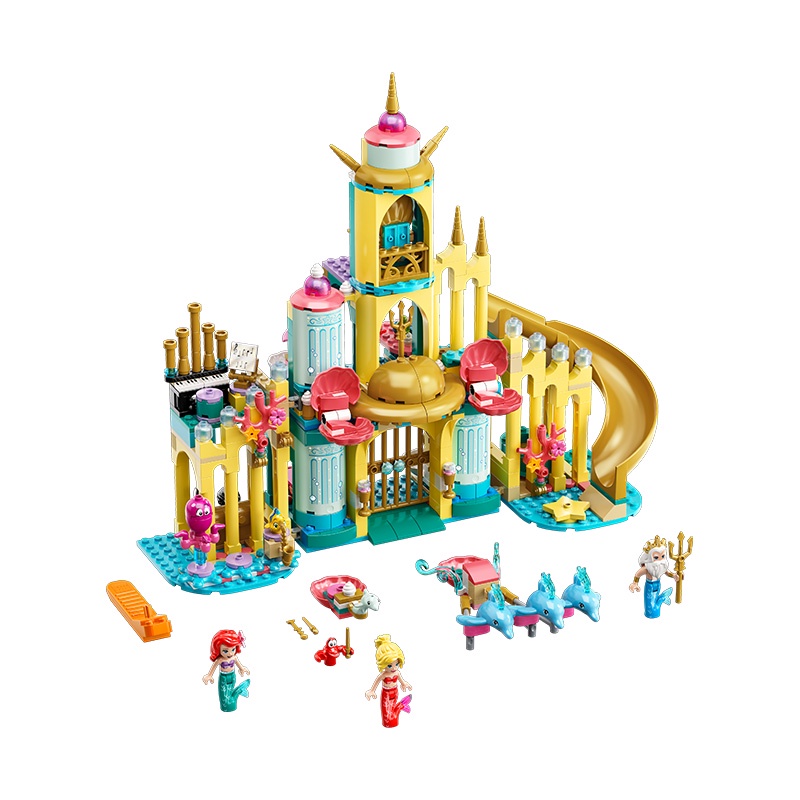 Đồ Chơi LEGO Disney Princess Lâu Đài Của Công Chúa Ariel 43207 (498 chi tiết)