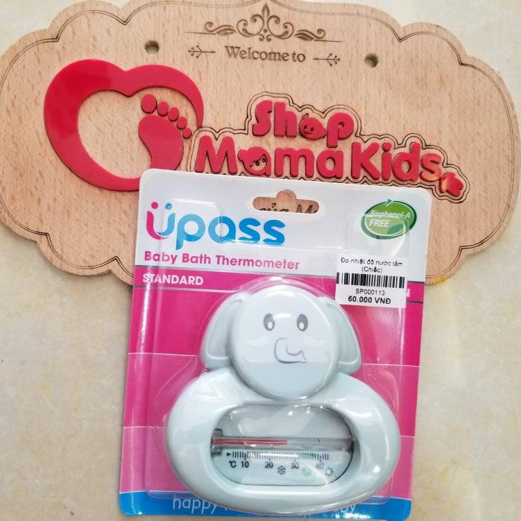 Đo nhiệt độ nước tắm upass