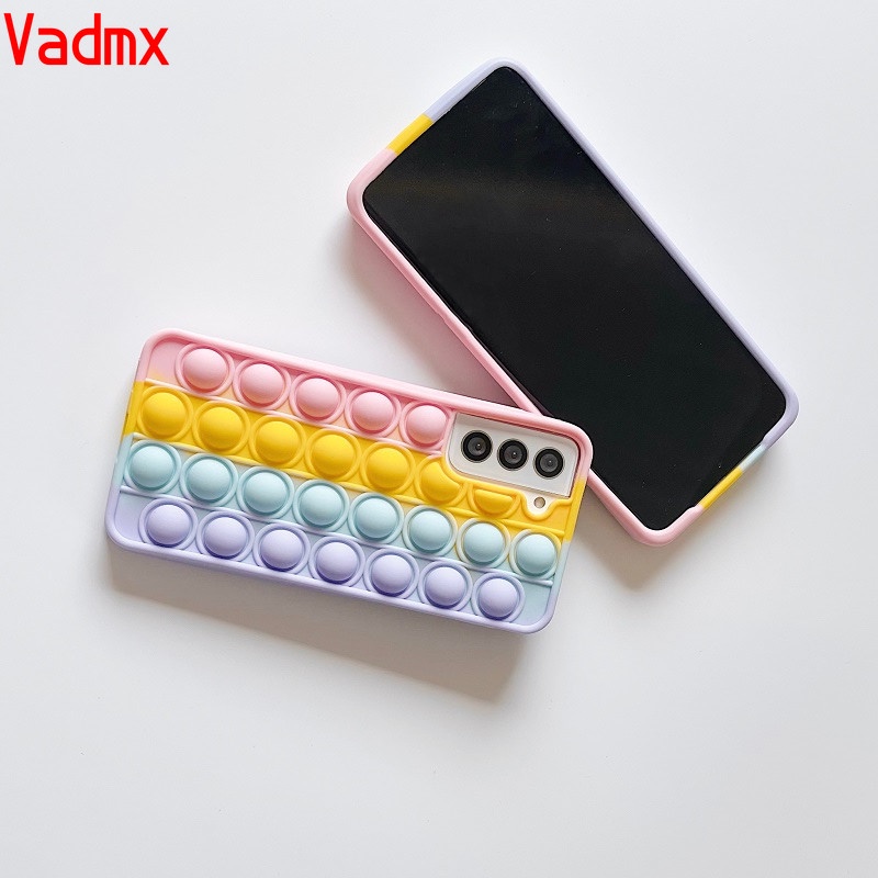 Ốp điện thoại giảm căng thẳng Samsung Galaxy A02S A02 A01 A72 A52 A32 A51 A71 A31 4g 5g A15 A15S A12 A21 A11 A10E