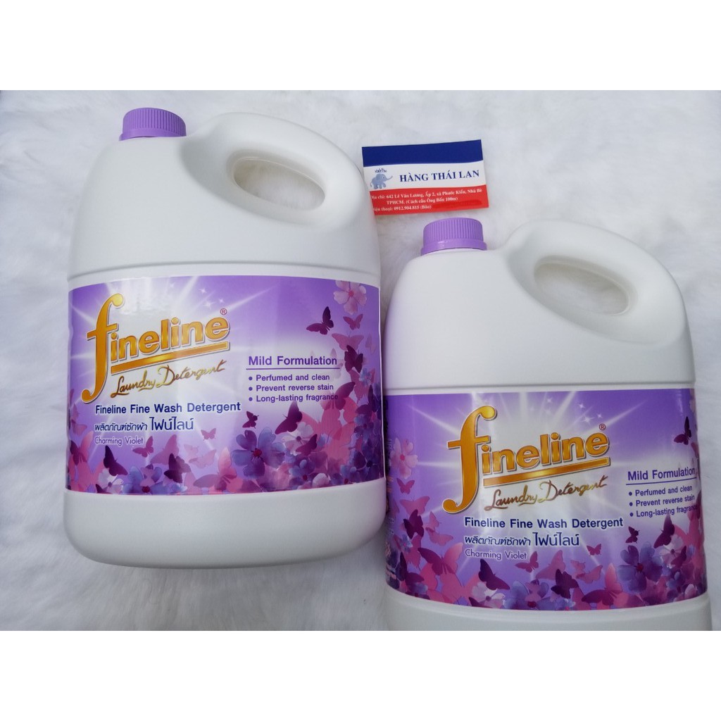 Giặt xả Fineline Thái Lan 3000ml - Màu tím