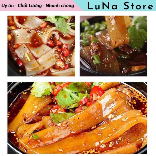 Miến dẹt Trùng Khánh - Miến khoai lang sợi dẻo, dai, thơm ngon 240g