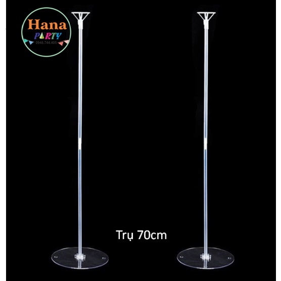 Trụ bóng đơn 1m2, 70cm trang trí cổng chào,  trụ bóng jumbo galaxy bobo trang trí sinh nhật