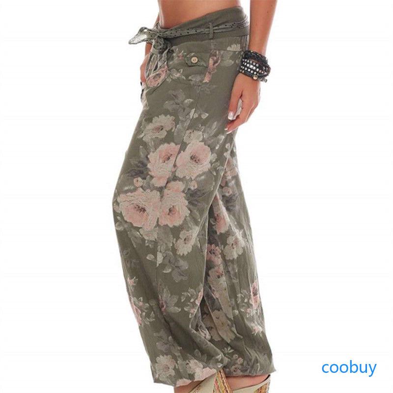 Quần Alibaba In Hoa Tập Yoga Cho Nữ Giảm Chỉ Con 167 300 đ