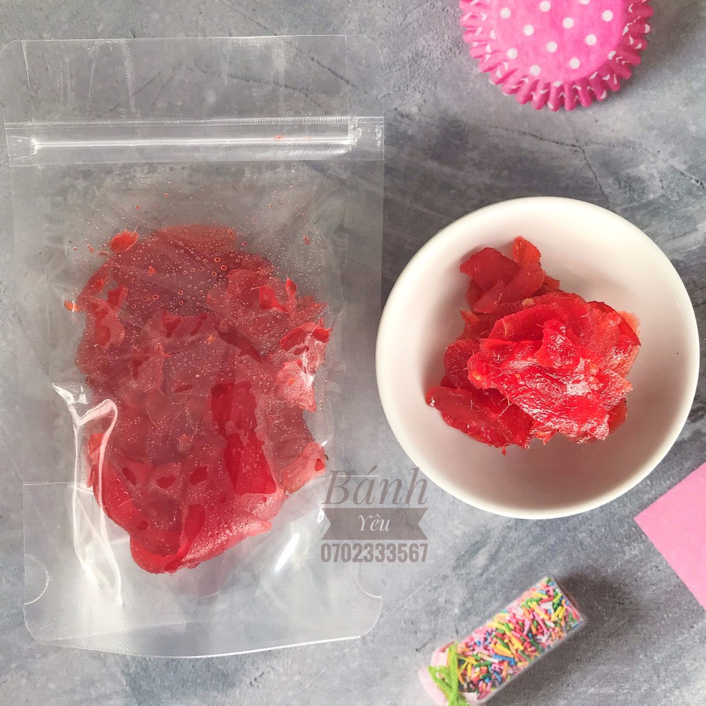 Mứt gừng đỏ - chia 100g