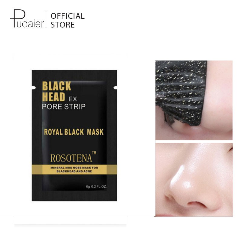 Mặt nạ than tre Pudaier lột mụn đầu đen 2g