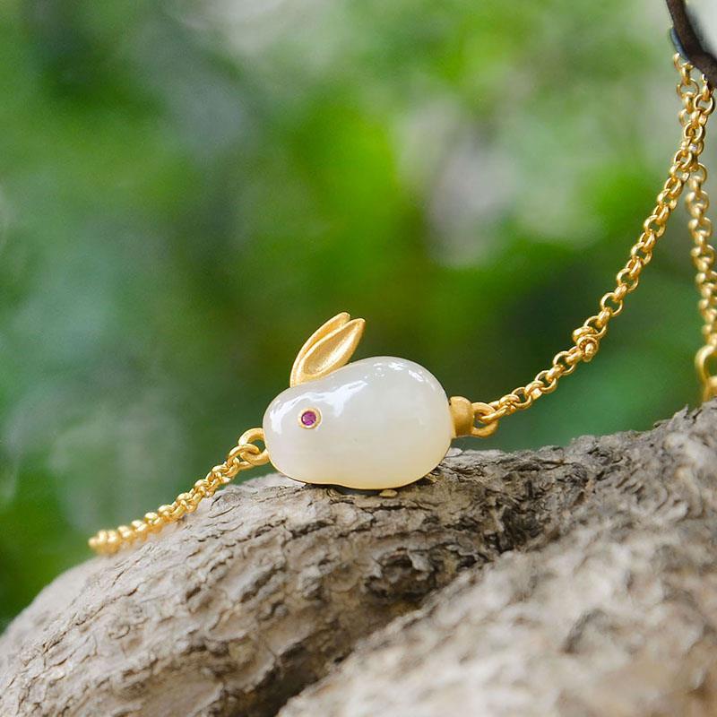 [Hàng Mới] Niche Vòng Tay Hình Thỏ Dễ Thương