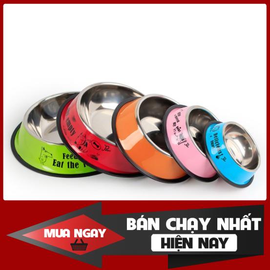 BÁT ĂN INOX CAO CẤP CHO CHÓ MÈO THÚ CƯNG 0