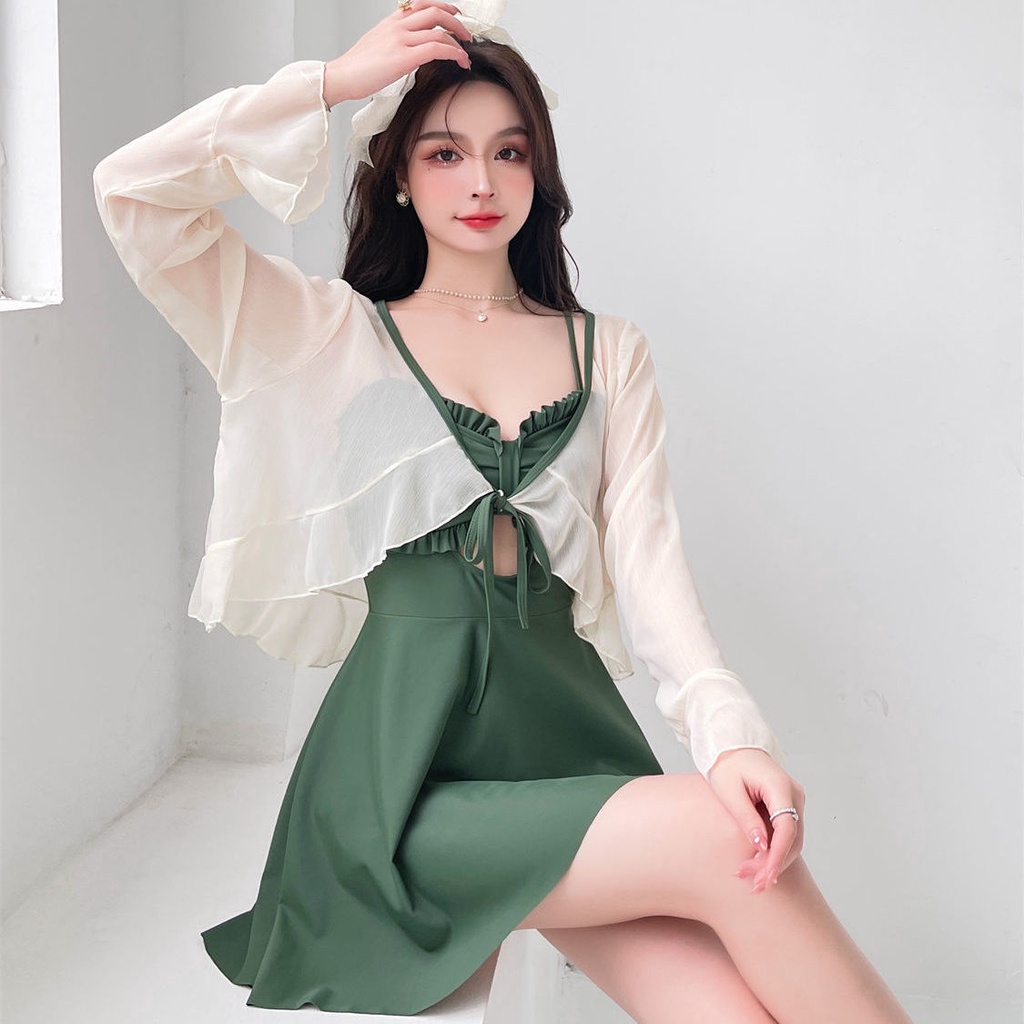 Bộ Đồ Bơi Một Mảnh Kiểu Mỏng Quyến Rũ Cho Các Bạn Nữ