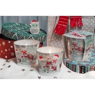 LY NẾN THƠM BARTEK CANDLES PTT02787 TUYẾT THÔNG LEN