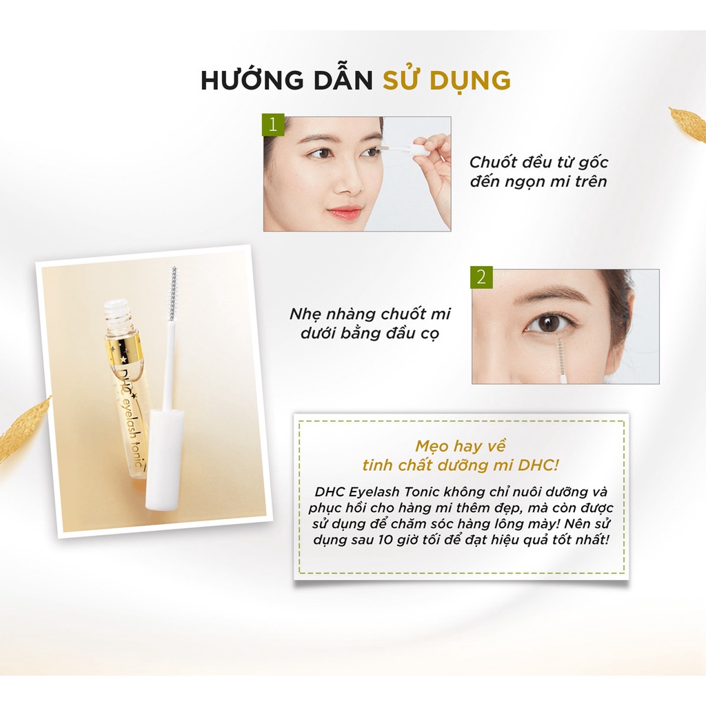Tinh Chất Dưỡng Mi DHC Eyelash Tonic 3.5ml Và 6.5ml