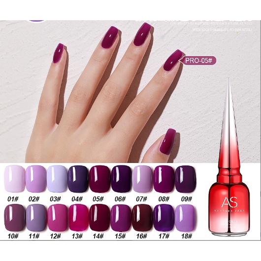 Sơn Gel As mã PRO | Chai đỏ 15ml