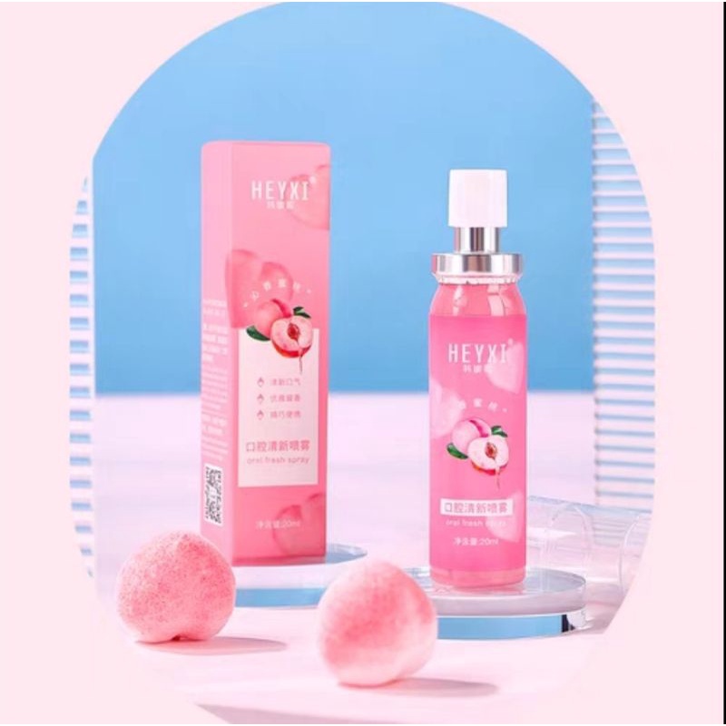 Chai Xịt Thơm Miệng Heyxi 20ml cho hơi thở thơm mát