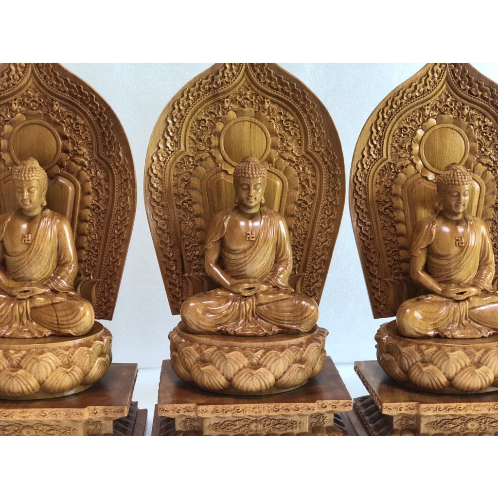Tượng Phật A DI ĐÀ Gỗ Thơm