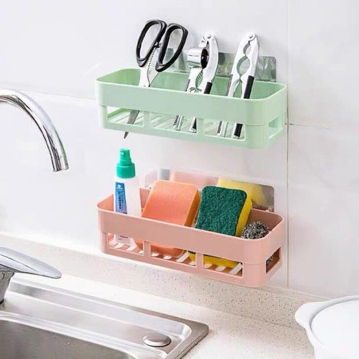 Gía để đồ phòng tắm bằng nhựa hình chữ nhật,Kệ để đồ đa năng,phòng tắm+nhà bếp+mĩ phẩm