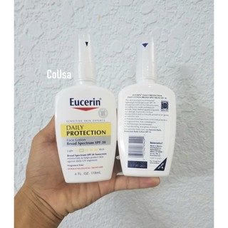 Kem Dưỡng Eucerin Daily Protection Moisturizing Face Lotion SPF30 – 118 ml