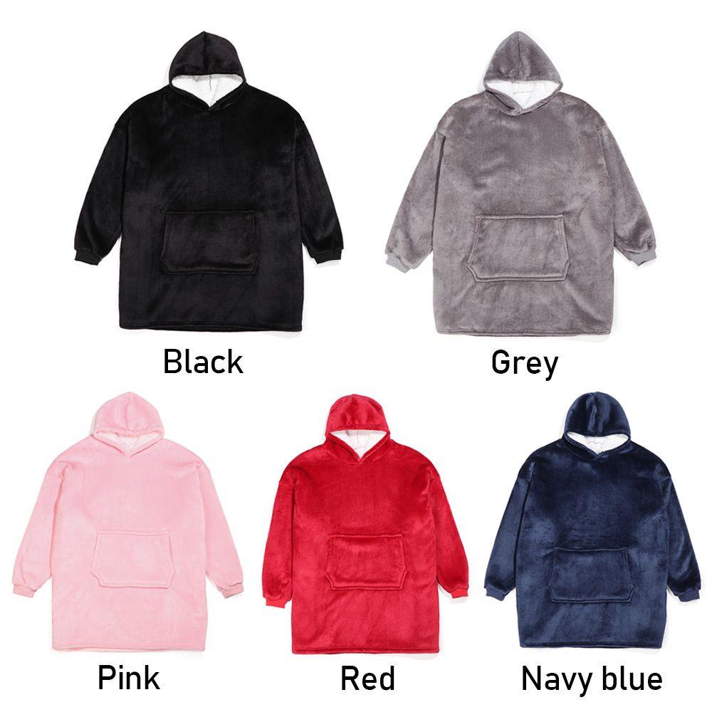 Upstopvn Áo Choàng Ngủ Hoodie Chui Đầu Bằng Vải Flannel Siêu Dalian