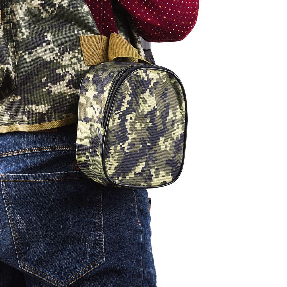 Túi Đựng Dụng Cụ Câu Cá Mini Họa Tiết Rằn Ri Ốp