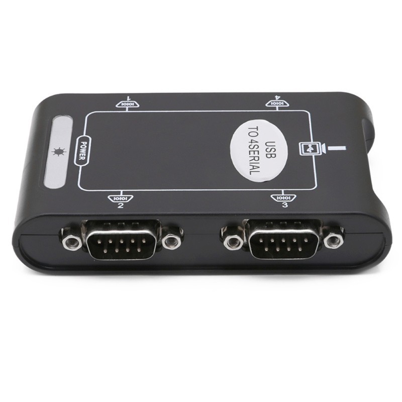 Kết nối bộ điều khiển COM nối tiếp DB9 9pin USB 2.0 sang 4 cổng RS232