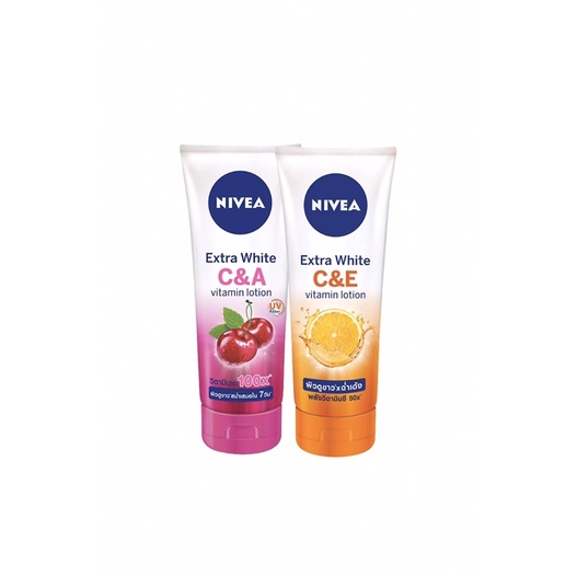 Sữa Dưỡng Thể Nivea Extra White C&E và C&A Vitamin Lotion trắng da dưỡng ẩm Thái Lan 320ml