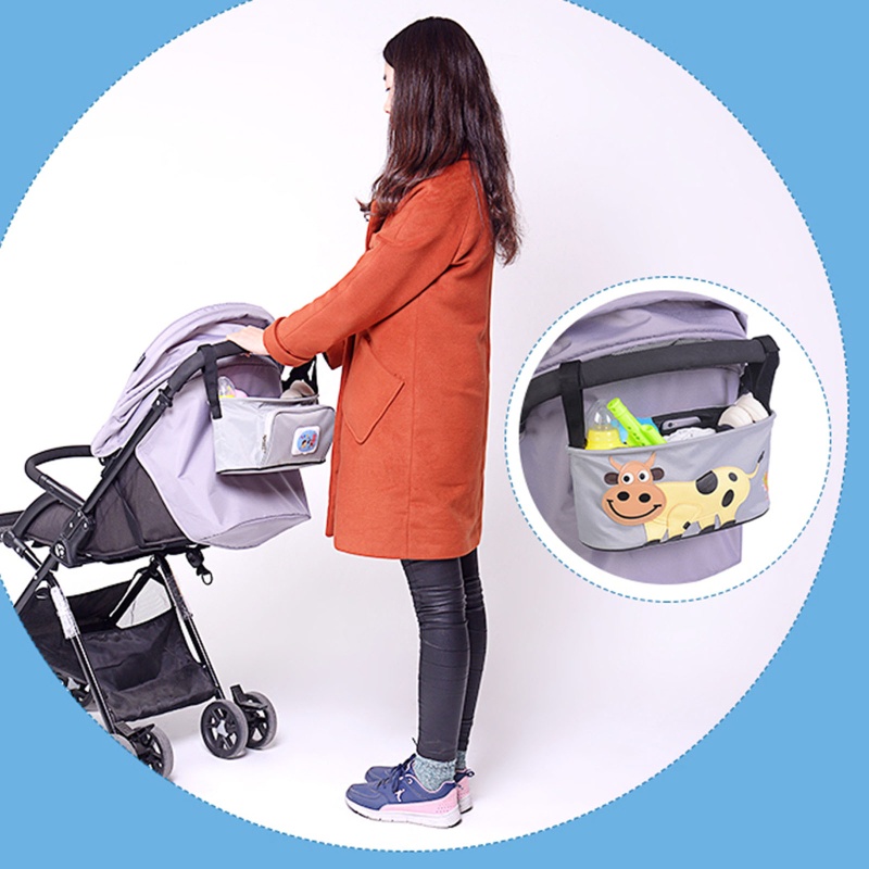 Túi Đựng Bình Sữa Em Bé Chống Nước In Hình Hoạt Hình Dễ Thương