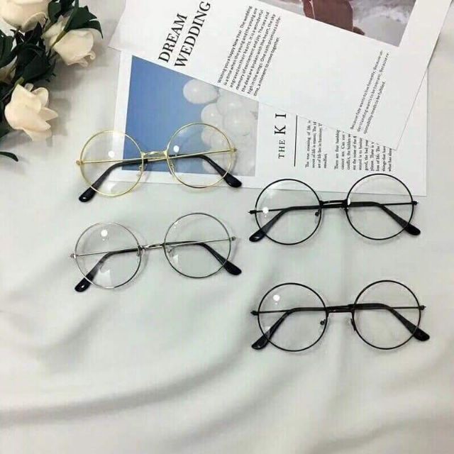 KÍNH NGỐ GỌNG TRÒN SIÊU KUTE __ KÍNH TRÒN NOBITA SIÊU HOOT [ kèm video và ảnh thật ] | BigBuy360 - bigbuy360.vn