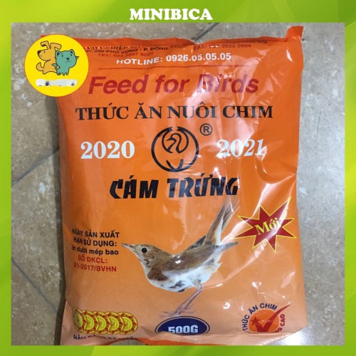 Cám trứng cho chim Minibica cám chim thức ăn cho chim cao cấp CC06