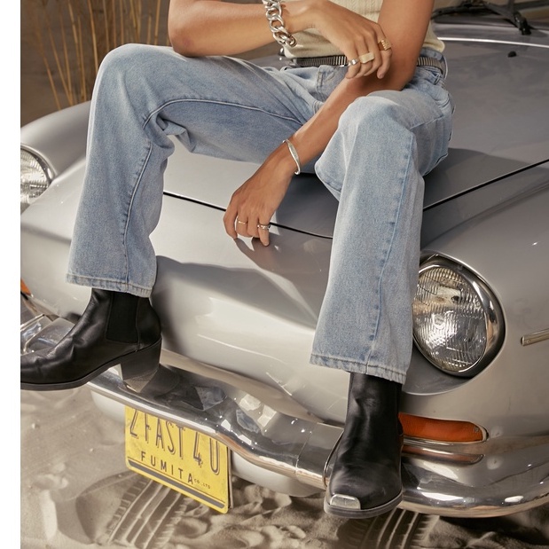 BLANKESPACE Quần Jeans Ống Xuông Swift Jeans Thời Trang Nam Nữ Unisex