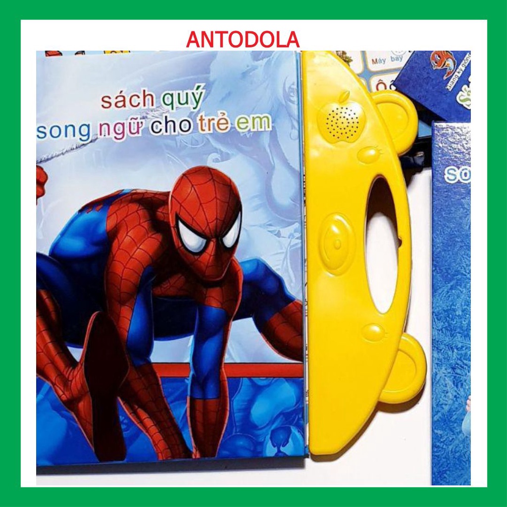 Sách điện tử quý song ngữ anh việt cho trẻ em tặng bút