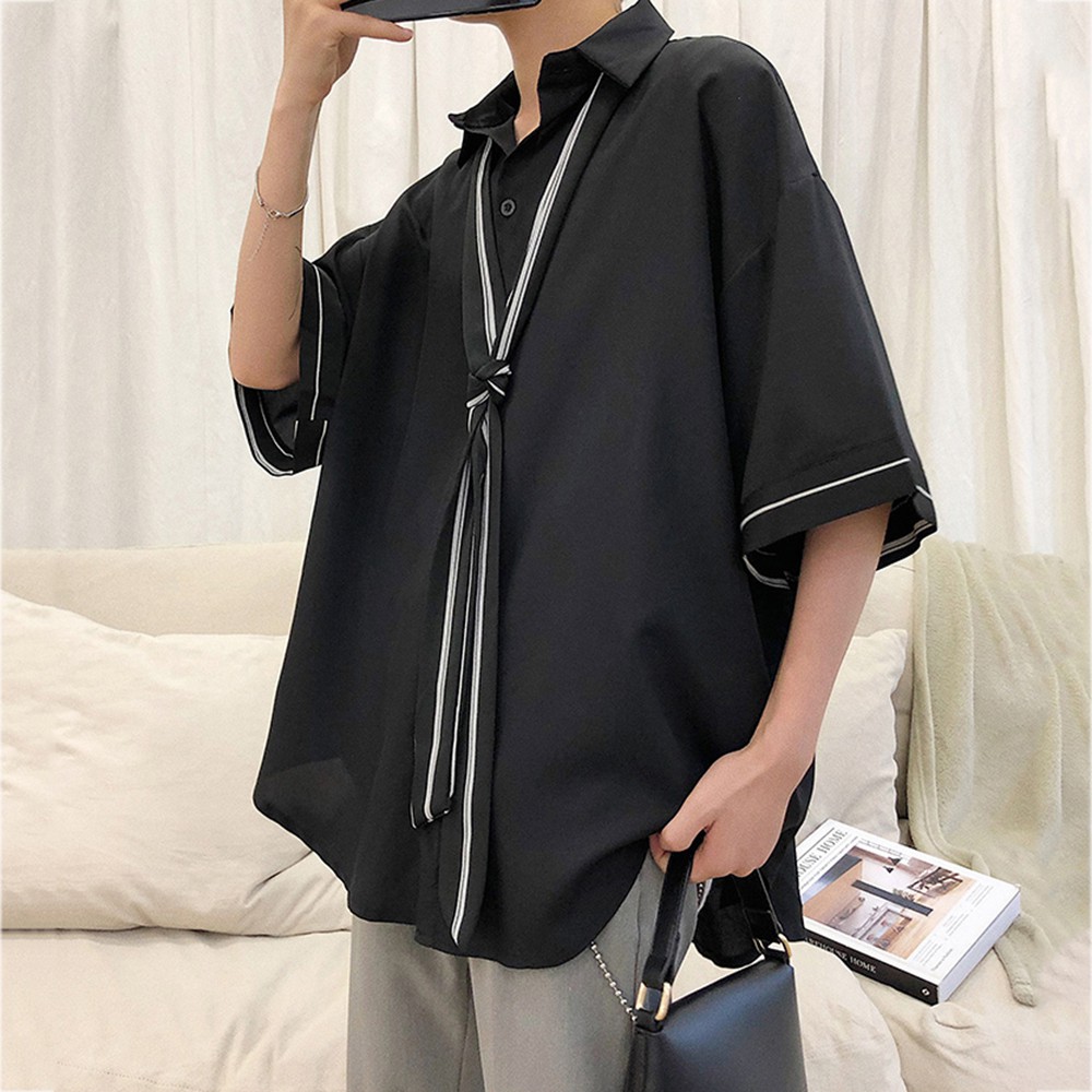 Combo Áo Sơ Mi Ngắn Tay Cổ Bẻ  Kết Hợp Quần Tây Âu mềm Chinos Dáng Baggy ZENKODLMEN SOMI 15 + JOGGER 63